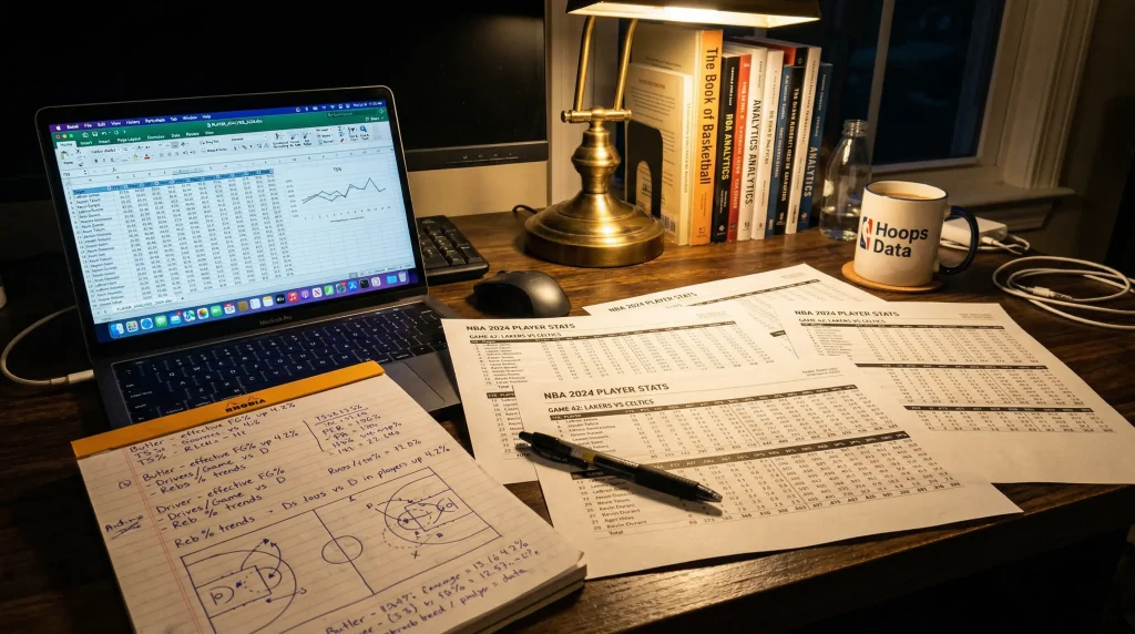 Trofeo de la Euroliga de baloncesto sobre una mesa con documentos y gráficos financieros