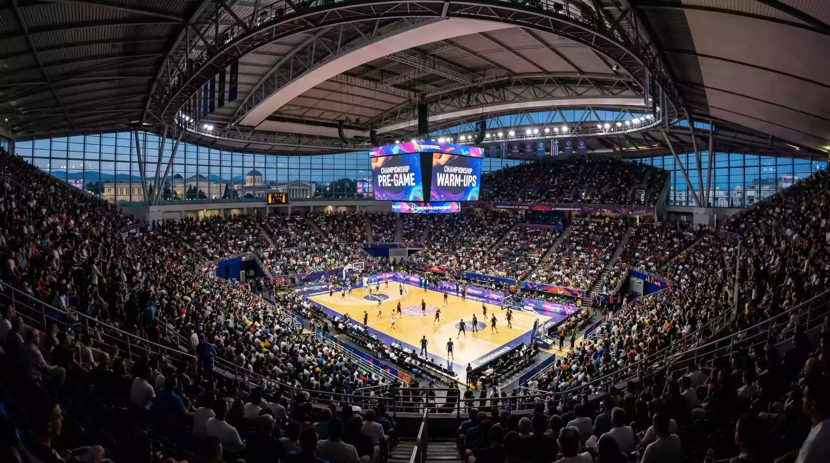 Final Four de la Euroliga 2026 en Atenas con pabellón y aficionados de baloncesto europeo